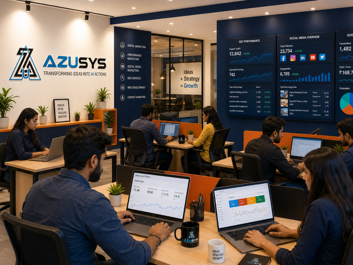 Why Azusys Technology Is the Best Digital Marketing Agency in Kumbakonam